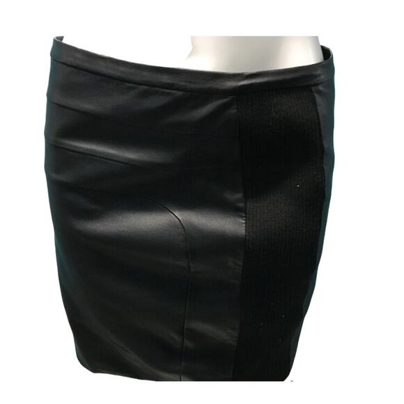 Apostrophe Dresses & Skirts - Apostrophe faux leather skirt Size 4